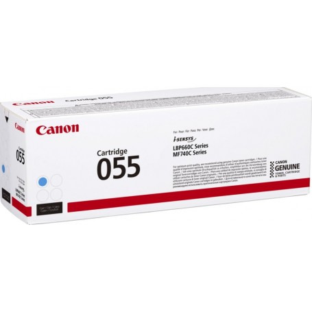 Canon 055 cartuccia toner 1 pz Originale Ciano (3015C002)
