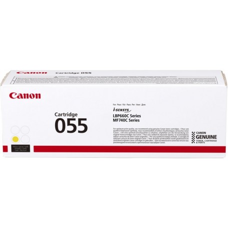Canon 055 cartuccia toner 1 pz Originale Giallo (3013C002)
