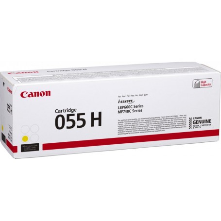 Canon 055H cartuccia toner 1 pz Originale Giallo (3017C002)