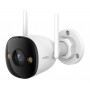 Imou Bullet 3 3MP/2K da esterno. Visione notturna Full Color, Rilevamento Umano con Faretto e Sirena, Audio Bidirezionale, ottic