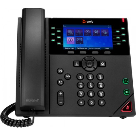 POLY Telefono IP OBi VVX 450 a 12 linee abilitato per PoE