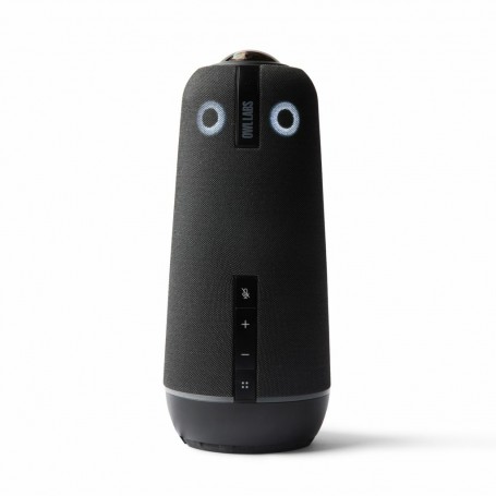 Owl Labs Meeting Owl 4+ - Videocamera per videoconferenza intelligente 4K a 360°, microfono e altoparlante (fuoco automatico al