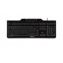 CHERRY KC 1000 SC tastiera Universale USB QWERTY Inglese UK Nero