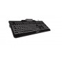 CHERRY KC 1000 SC tastiera Universale USB QWERTY Inglese UK Nero