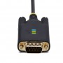 StarTech.com Cavo da USB a seriale 1m, Ritenzione COM, Viti/dadi intercambiabili, Adattatore USB-A a DB9 RS232 Protezione ESD, W