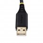 StarTech.com Cavo da USB a seriale 1m, Ritenzione COM, Viti/dadi intercambiabili, Adattatore USB-A a DB9 RS232 Protezione ESD, W