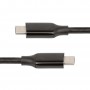 StarTech.com Cavo USB-C attivo da 3 m, USB 3.2 10Gbps, Cavo USB Type-C lungo per il trasferimento dei dati, 60W Power Delivery, 
