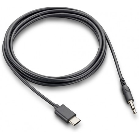 POLY Voyager Surround 80/85 UC 3.5mm Audio Adapter Cable
