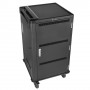 V7 Carrello di ricarica CA Schuko 30 dispositivi - Per proteggere, conservare e caricare Chromebook, notebook e tablet. Ripiani 