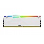 Kingston Technology FURY Beast 64GB 6400MT/s DDR5 CL32 DIMM (Kit da 2 moduli) White RGB EXPO