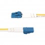 StarTech.com Cavo in fibra ottica duplex monomodale OS2 da LC a SC (UPC) da 2 m, 9/125µm, 100G, Insensibile alla piegatura, Bas