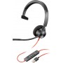POLY Cuffie Blackwire C5220 con connettore USB-A