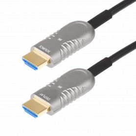 StarTech.com Cavo Ottico HDMI 2.1 Ibrido Attivo (AOC) da 15,2m, CMP, Classe Plenum, Cavo in fibra ottica 8K Ultra High Speed HDM