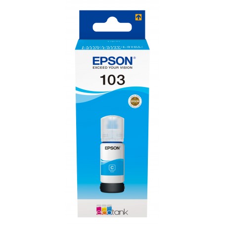 Epson 103 EcoTank Cyan ink bottle (WE) (C13T00S24A)