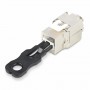 StarTech.com Blocco per porte RJ45 - 10 pezzi con chiave di sicurezza, copertura antipolvere, protezione riutilizzabile per port