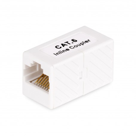StarTech.com Accoppiatore RJ45, accoppiatore Ethernet Cat6 in linea, connettore femmina a femmina (F/F) T568B, estensione cavo E