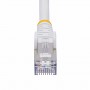StarTech.com Cavo Ethernet CAT8 bianco da 50cm, RJ45 Snagless, 25G/40G, 2000MHz, 100W PoE++, S/FTP, cavo lan in rame puro 26AWG,