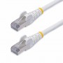 StarTech.com Cavo Ethernet CAT8 bianco da 10m, RJ45 Snagless, 25G/40G, 2000MHz, 100W PoE++, S/FTP, cavo lan in rame puro 26AWG, 