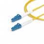 StarTech.com Cavo in fibra ottica simplex monomodale OS2 da LC a LC (UPC) da 10 m, 9/125µm, 40G/100G, insensibile alla piegatur