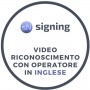 SIGNING VIDEO-RICONOSCIMENTO ENG