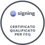 SIGNING CERTIFICATO FEQ