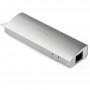 StarTech.com Hub USB 3.0 a 3 porte con Adattatore NIC Ethernet Gigabit Gbe (ST3300G3UA)
