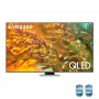 Samsung Q80D TV QLED 4K 55” QE55Q80DATXZT Smart TV Wi-Fi Eclipse Silver 2024, Processore NQ4 AI GEN2, 4K AI Upscaling, Simple 