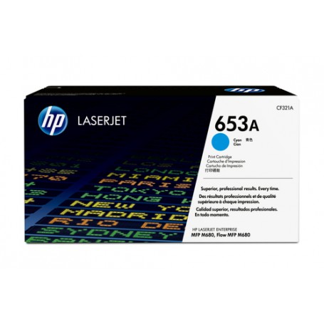 HP Cartuccia toner originale ciano LaserJet 653A (CF321A)