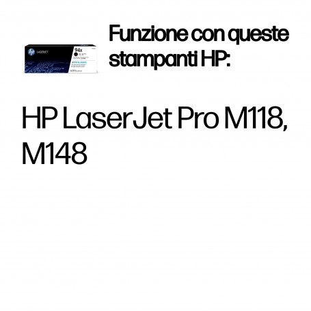 HP Cartuccia toner nero originale LaserJet 94X ad alta capacità (CF294X)