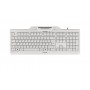 CHERRY KC 1000 SC tastiera Ufficio USB QWERTZ Tedesco Grigio