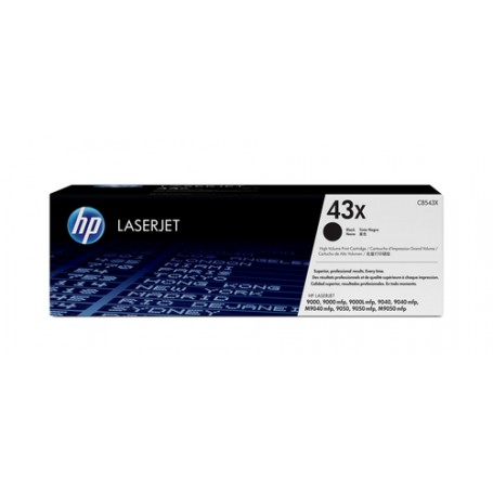 HP Cartuccia Toner originale nero ad alta capacità LaserJet 43X (C8543X)
