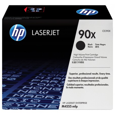 HP Cartuccia Toner originale nero ad alta capacità LaserJet 90X (CE390X)