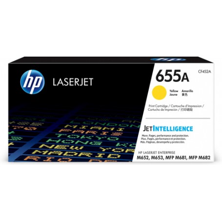 HP Cartuccia toner giallo originale LaserJet 655A (CF452A)
