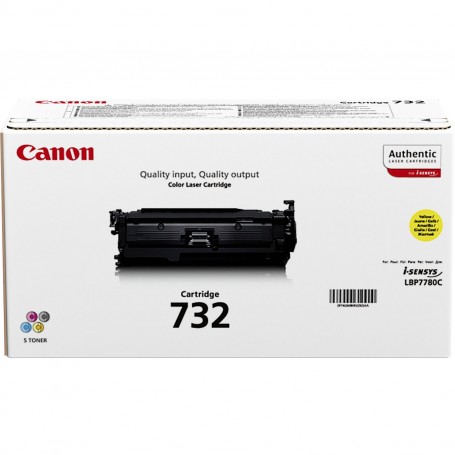Canon 732Y cartuccia toner 1 pz Originale Giallo (6260B002)