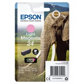 Epson Elephant Cartuccia Magenta chiaro (C13T24264012)