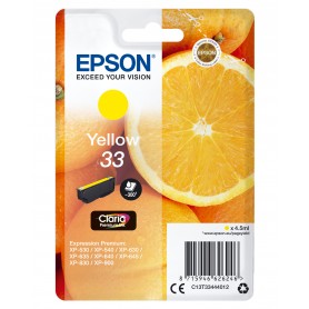 Epson Oranges Cartuccia Giallo T33 Claria Premium (C13T33444012)