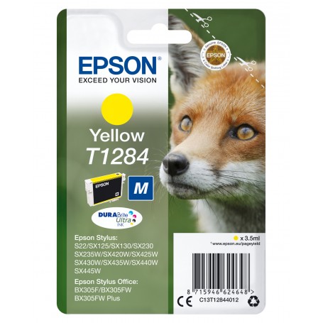 Epson Fox Cartuccia Giallo (C13T12844022)