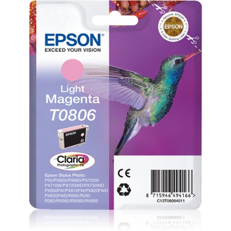 Epson Hummingbird Cartuccia Magenta chiaro (C13T08064021)