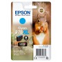 Epson Squirrel Singlepack Cyan 378XL Claria Photo HD Ink (C13T37924010)