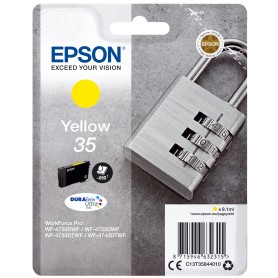 Epson Padlock Singlepack Yellow 35 DURABrite Ultra Ink (C13T35844010)