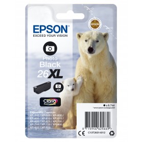 Epson Polar bear Cartuccia Nero-foto XL (C13T26314012)