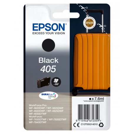 Epson Singlepack Black 405 DURABrite Ultra Ink (C13T05G14010)