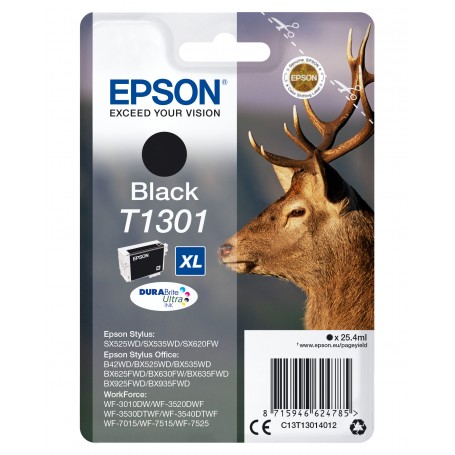 Epson Stag Cartuccia Nero (C13T13014022)