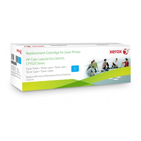 Xerox Cartuccia toner ciano. Equivalente a HP CE321A. Compatibile con HP Colour LaserJet CM1415, Colour LaserJet CP1 (106R02223)