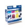 Brother LC980 Pack cartuccia d'inchiostro 4 pz Originale Resa standard Nero, Ciano, Magenta, Giallo (LC980VALBP)