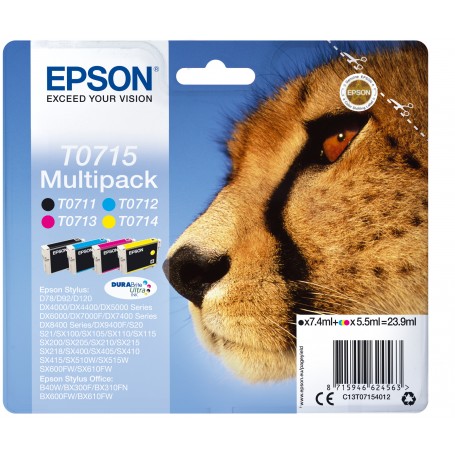 Epson Multipack 4 colori (C13T07154012)