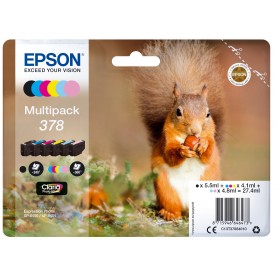 Epson Squirrel Multipack 6-colours 378 Claria Photo HD Ink (C13T37884020)