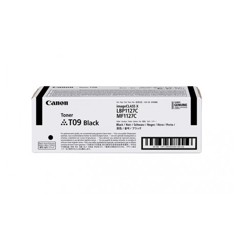 Canon TONER T09 BK cartuccia toner 1 pz Originale Nero (3020C006)