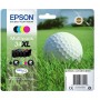 Epson Golf ball Multipack 4-colours 34XL DURABrite Ultra Ink (C13T34764010)