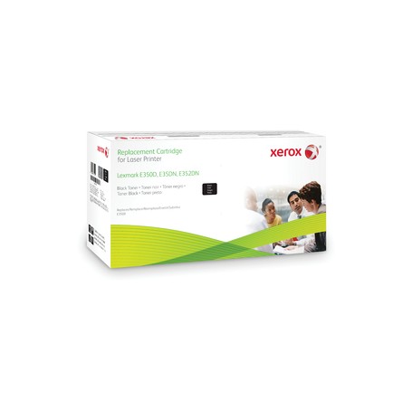 Xerox Cartuccia toner nero. Equivalente a Lexmark E352H21E, E352H11E. Compatibile con Lexmark E350, E352 (106R01553)